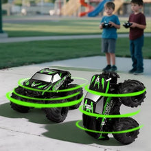 Load image into Gallery viewer, Waterproof Monster Truck Toys RC Cars: Amphibious Remote Control Trucks Terrain Off-Road Pickup Toy (Green)