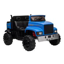 Load image into Gallery viewer, 24V 2 Seater Ride On Car, Electric Car for Kids with Remote Control, Ride On Dump Truck for Kids with Light Switch
