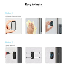 Load image into Gallery viewer, ELKRTG Wireless Doorbell - Waterproof, 8-Color Breathing Light & 2 Mute Modes