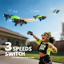Load image into Gallery viewer, V995 Mini Drone for Kids and Beginners, Indoor Outdoor Quadcopter Plane for Boys Girls