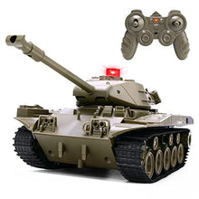 Load image into Gallery viewer, BEAURE Remote Control Tank for Kids, M41A3 American Army Battle Programmable RC Tanks