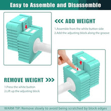 Load image into Gallery viewer, Adjustable Weight Dumbbells Set of 2, 3.4lb/5.7lb/8lb/10.3lb/12.6lb Each Hand Weight Sets for Women/Men, Adjustable Dumbbells Set for Home Gym Fitness Workout Strength Training