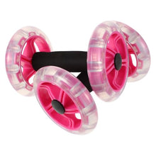Load image into Gallery viewer, Kisangel 2pcs Double Ab Roller Wheels, Exercise Roller Weight Loss Equipment