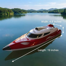 Load image into Gallery viewer, 19" Big RC Boat High Speed 35+ KPH Remote Control Boat for Kids and Adults