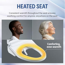 Load image into Gallery viewer, TOTO WASHLET S5 Electronic Bidet Toilet Seat with Instantaneous Water Heating, PREMIST and EWATER+ Wand Cleaning, Elongated, Cotton White - SW3446#01