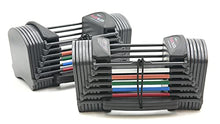 Load image into Gallery viewer, PowerBlock Sport 24 Adjustable Dumbbells, Sold in Pairs, 3-24 lb. Durable Steel Build, Innovative At Home Workout Equipment, All-in-One Exercise Product, Strength Training