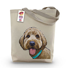 Load image into Gallery viewer, Goldendoodle Tote Bag - Golden Doodle Tote Bag - Doodle Gifts - Doodle Handmade Totes - Doodle Mom - Goldendoodle Gifts For Women