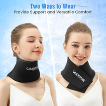 Load image into Gallery viewer, ONLYCARE Neck Ice Pack Wrap Gel - Upgraded Ice Packs for Neck Reusable, Hot and Cold Compress, Relief of Pain, Swelling, Sprains, Office Pressure