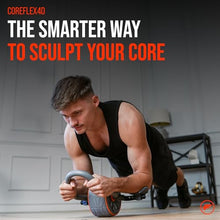Load image into Gallery viewer, CoreFlex4D Ab Roller Wheel with Elbow Support – Dynamic 4D Core Workout Equipment for Abs