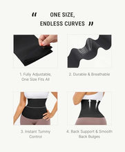 Load image into Gallery viewer, FeelinGirl Waist Trainer for Women Bandage Wrap Trimmer Belt Long Torso Tummy Wraps