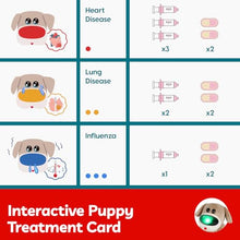 Load image into Gallery viewer, TOP BRIGHT Doctor Kit for Toddlers 3-5, Pretend Play Doctor Set with Pink Veterinarian Costume, DR Kit Dress Up Toys for Kids, Role Play Dog Vet Playset, Christmas Birthday Gifts for Girls Boys 3 4 5