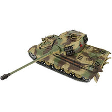 Load image into Gallery viewer, Modified Edition 1/16 2.4ghz Remote Control German King Tiger Henschel Tank Model(360-Degree Rotating Turret)