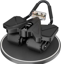 Load image into Gallery viewer, Ab Roller Home Gym Equipment – 4 Wheels Ab Wheel Muscle Roller with Built-in Tracker