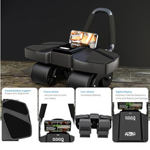 Load image into Gallery viewer, Ab Roller Home Gym Equipment – 4 Wheels Ab Wheel Muscle Roller with Built-in Tracker Ideal Exercise Equipment for Home
