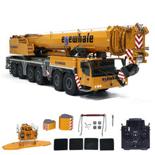 Load image into Gallery viewer, TOUCAN RC HOBBY Eyewhale D1350 1/14 6 Axles RC Hydraulic Giant Cranes Truck Giant 5M Length Professional for Adult Hobby