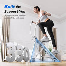 Load image into Gallery viewer, MERACH Stair Stepper, Hands & Feet Synchronized Stair Climber, Stairmaster for Full-Body Workout at Home-White