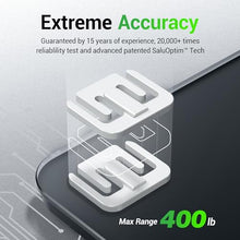 Load image into Gallery viewer, Ovutek Bathroom Scale for Body Weight, Highly Accurate Digital Weighing Machine for People, Upgraded Batteries Included, Compact Size, LED Display, Physician Scale with Sturdy Tempered Glass, 400lb