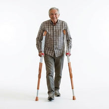 Load image into Gallery viewer, Loyoda Adjustable & Shock-Absorbing Crutch with Dual Height Adjustment