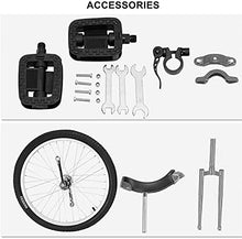 Load image into Gallery viewer, Unicycle Bicycle with Wheels, Adult Big Kids Unisex Adult Beginner Yellow Unicycle, Load 150 kg/330 lb (Size : 24inch)