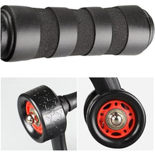 Load image into Gallery viewer, 2 Pack 4-Wheel Ab Roller Abdominal Exercise Roller for Six Pack Abs, Core Workout Trainer