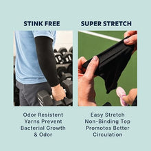 Load image into Gallery viewer, Doctor's Choice Compression Arm Sleeve - 10-20 mmHg Graduated Support, Breathable Moisture-Wicking Fabric, Non-Binding Fit for Men & Women - Ideal for Recovery, Daily Wear & Active Lifestyle