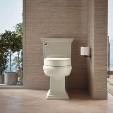 Load image into Gallery viewer, Contoured Seat with Grip-Tight Bumpers, Quick-Attach Hardware, No Slam Toilet Seat, Biscuit