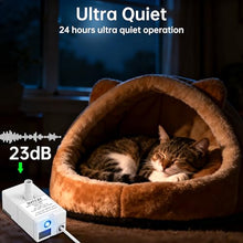 Load image into Gallery viewer, Cat Water Fountain Pump for 50oz, 95oz Fountain, Ultra Quiet, USB Cable, LED Light and 6 Pack Pet Fountain Filters