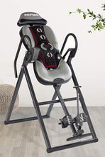 Load image into Gallery viewer, INNOVA HEALTH AND FITNESS ITM5900 Advanced Heat and Massage Inversion Table, Gray/Black