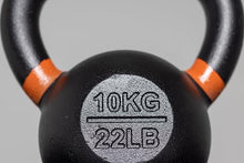 Load image into Gallery viewer, REP Fitness Kettlebell, 10 kg, Cast Iron, Strength Exercise Training, Home Gym, Power Workout Equipment, Free Weights, Dumbbell Alternative