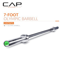Load image into Gallery viewer, CAP Barbell THE BEAST Olympic Bar | For Weightlifting and Power Lifting, THE BEAST - Black/Chrome