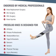 Load image into Gallery viewer, PressLoo Hamstring Stretcher - Advanced Knee Extension & Pain Relief Device, Low Back Stretcher Calf Stretching Equipment, Ideal for ACL, MCL Recovery, Athletes, Therapy & Rehab