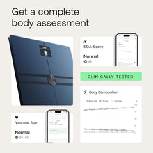 Load image into Gallery viewer, WITHINGS Body Comp - Scale for Body Weight and Complete Body Analysis, Wi-Fi & Bluetooth, Baby Digital Scale, Accurate Visceral Fat, Heart Health, Scales Compatible with Apple
