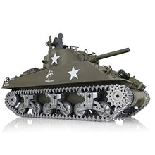 Load image into Gallery viewer, Heng Long US in Stock, 1/16 Customized Pro Version 7.0 M4A3 Sherman RC Tank 3898 Barrel Retractable Idle Smoking
