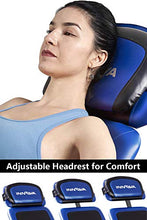 Load image into Gallery viewer, INNOVA HEALTH AND FITNESS ITM4800 Advanced Heat and Massage Inversion Table,Black/ Blue / Gray