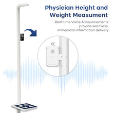 Load image into Gallery viewer, GE Digital Physician Scale BMI: Ultrasonic Electronic Height and Weight Scale 76” Height Measuring Device Accurate Body Weight 485 lb/220 kg Capacity