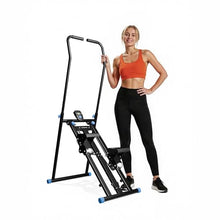 Load image into Gallery viewer, Stair Stepper with Resistance, Home Gym Stair Stepper, Folding Vertical Climber Cardio Exercise Machine, Stair Climber for Full Body Workout with Noise-Free Experience, Adjustable Handlebar & Pedals