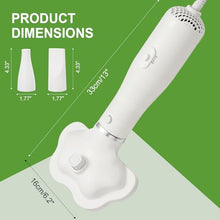Load image into Gallery viewer, Professional Pet Grooming Dryer Brush – 3-in-1 Dog Blow Dryer with Slicker Brush, Adjustable Temp, Overheat Safe, Salon Quality