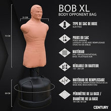 Load image into Gallery viewer, Century BOB XL with Base Unit | Body Opponet Bag | Mannequin Bag, Martial Artists, Fitness Pros, Athletes Training | Extended Torso | Tactical & Self-Defense Training