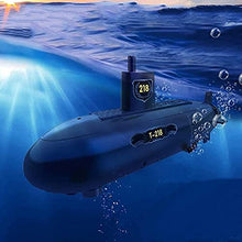 Load image into Gallery viewer, GoolRC Mini RC Submarine, 2.4GHz Remote Control Boat, 6 Channels DIY Under Water Ship Boat