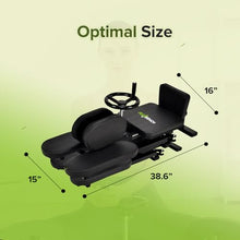 Load image into Gallery viewer, Hip Stretching Machine by Flex Bench – Improve Flexibility,Mobility and Reduce Hip Pain, Leg Stretcher - Flexibility for Yoga,Dance and Gymnastics Thighs,Glutes, Upgraded Model - New Adjustable Seat.
