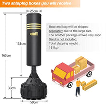 Load image into Gallery viewer, Dripex Freestanding Punching Bag with Stand, Heavy Boxing Bag with 19 Suction Cups Base - Stable Pedestal Punching Bag for Adult Youth MMA Boxing Training Home Workout