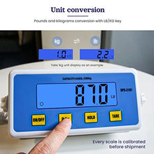 Load image into Gallery viewer, Tetuga Medical Scale - Heavy Duty 440 lb High Capacity Wrestling Scale for Body Weight with Easy to Read LCD Display Physician Scale, Professional Medical Grade Scale for Doctor Home Gym Office