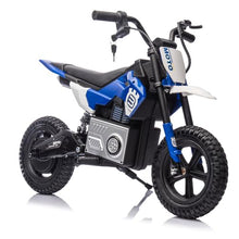 Load image into Gallery viewer, 24V Kids Ride On Electric Toy Motocross Motorcycle,200W High Speed Hub Motor, Rear Wheel Shock Absorber