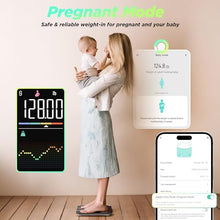 Load image into Gallery viewer, RunStar Scale for Body Weight, Smart Scale with 8-in-1 VA Display, High Precision Bathroom Digital Scale for Body Weight Heart Rate BMI Body Fat 22 Body Composition Sync APP, FSA&HSA Eligible