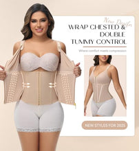 Load image into Gallery viewer, SHAPSHE Waist Trainer Corset for Women Tummy Control Body Shaper Vest-Tan M