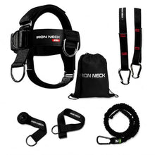 Load image into Gallery viewer, Iron Neck Harness Alpha Plus and Heavy Kit Bundle, Neck Weight Lifting Harness for Strength Training, Posture Correction, Muscle Building, and Pain Relief