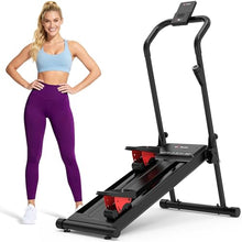 Load image into Gallery viewer, Winfita Magnetic Stair Stepper for Home, 77 LBS Peak Resistance with No Limited Adjustment, 2 Incline Levels, 12'' Extended Pedal, Folding Vertical Climber with 320 LBS Weight Capacity