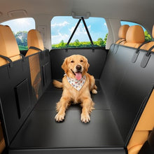 Load image into Gallery viewer, JKLESA Hard Bottom Dog Car Seat Cover, 52"×65", Waterproof PU Leather