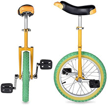 Load image into Gallery viewer, 24 inch Freestyle Unicycle Wheel, Leakproof Butyl Wheel Tire, Non-Slip Pedals, for Juggling/Entertaining Outdoor Sports Safe, Comfortable