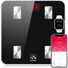 Load image into Gallery viewer, FITINDEX Scale with BMI, Body Fat, Muscle Mass, Smart Scale for Body Weight, Bluetooth, Digital, Sync with App, User Health Equipment